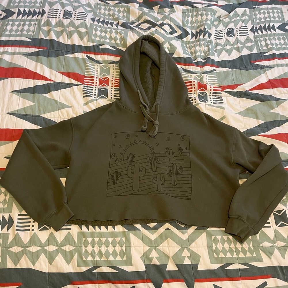 Crop hoodie